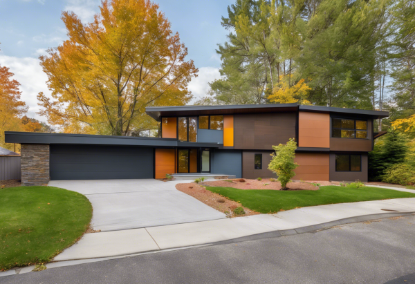 Mid-Century Modern House Exterior