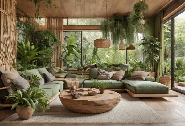 Biophilic Living Room