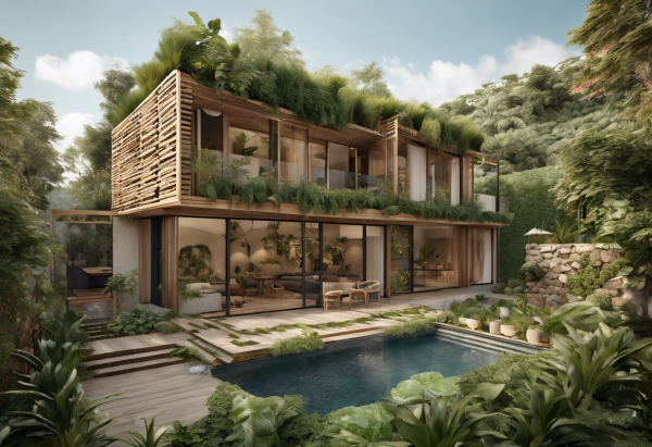 Biophilic House Exterior