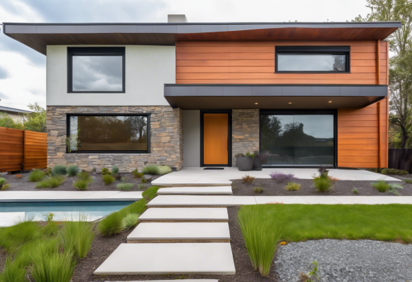 Mid-Century Modern House Exterior