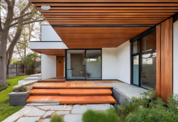 Mid-Century Modern House Exterior