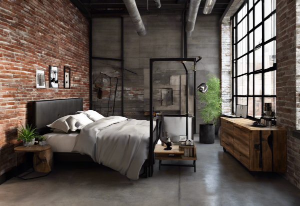 Industrial Bedroom