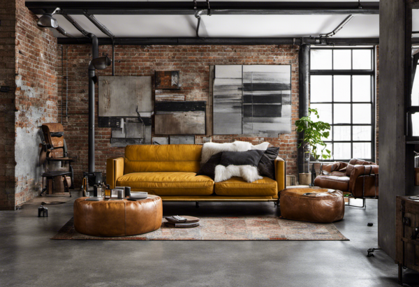 Industrial Living Room