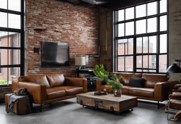 Industrial Living Room