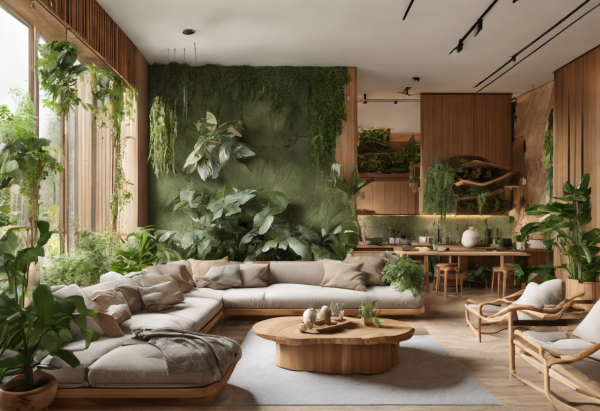 Biophilic Living Room