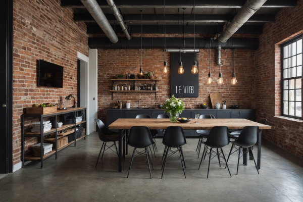 Industrial Dining Room