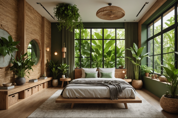 Biophilic Bedroom