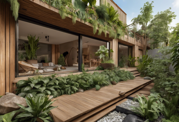 Biophilic House Exterior