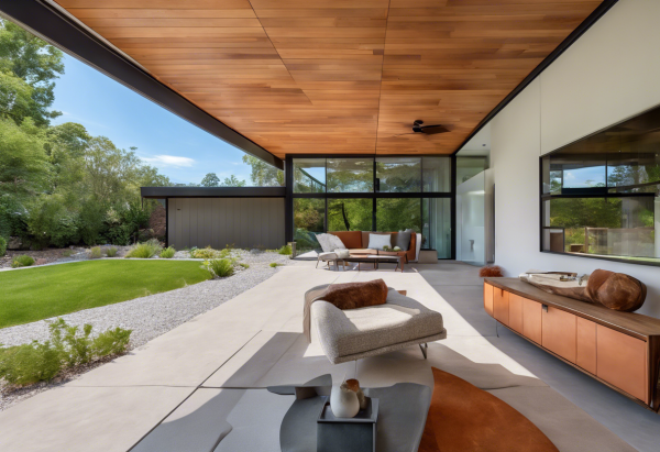 Mid-Century Modern House Exterior