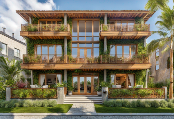 Biophilic House Exterior