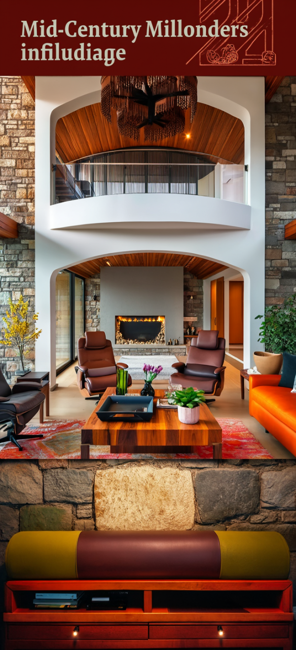 New Mid-Century Modern Living Room