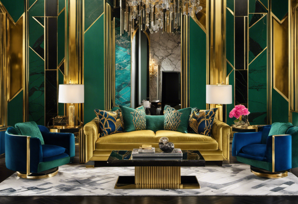 Art Deco Living Room