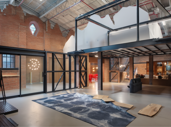 New Industrial Living Room