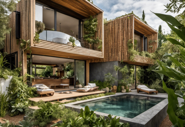 Biophilic House Exterior