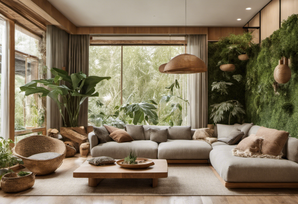 Biophilic Living Room