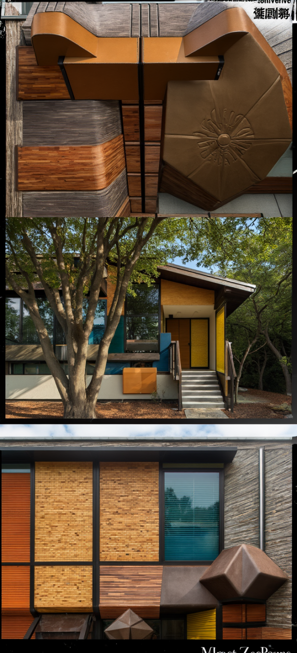 New Mid-Century Modern House Exterior