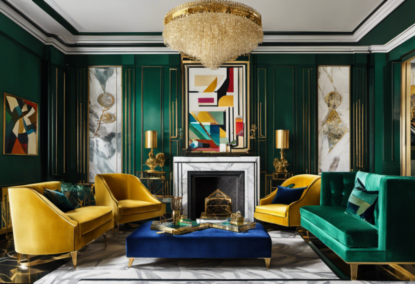 Art Deco Living Room