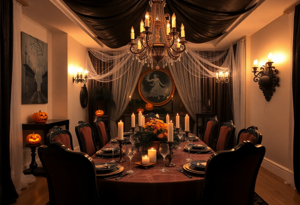 Halloween Dining Room