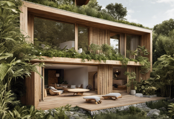 Biophilic House Exterior