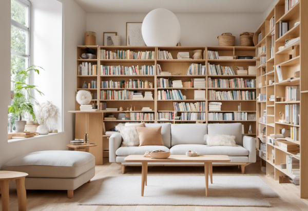 Scandinavian Home Library