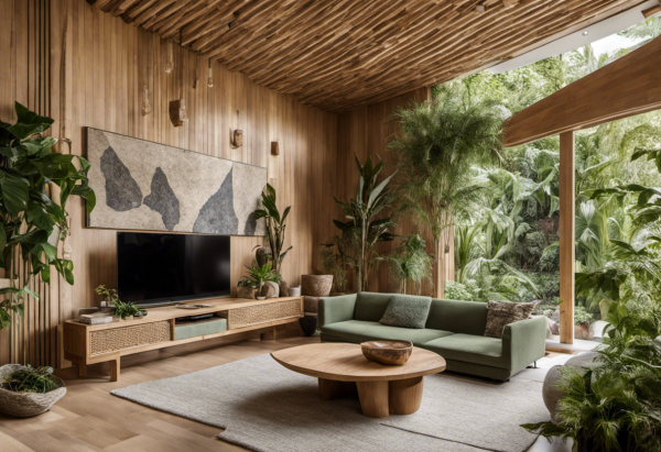 Biophilic Living Room