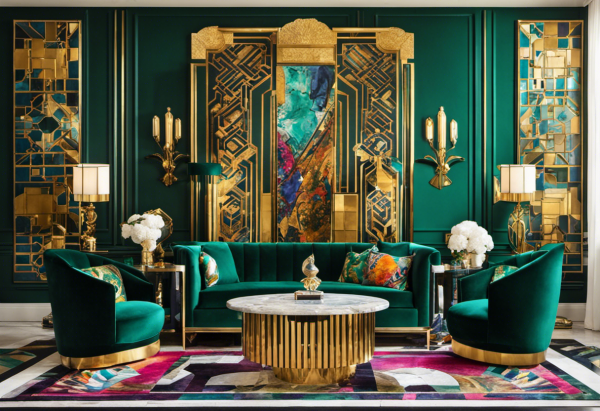 Art Deco Living Room