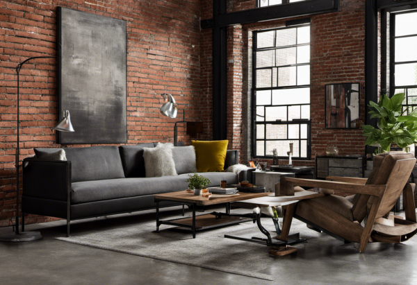 Industrial Living Room