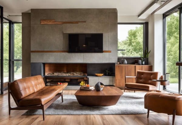 Mid-Century Modern Living Room