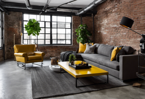 Industrial Living Room