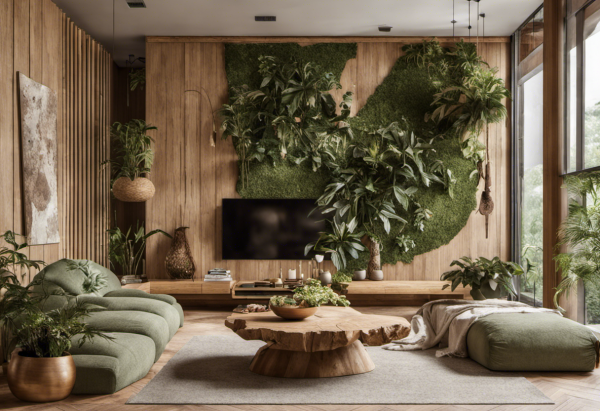 Biophilic Living Room