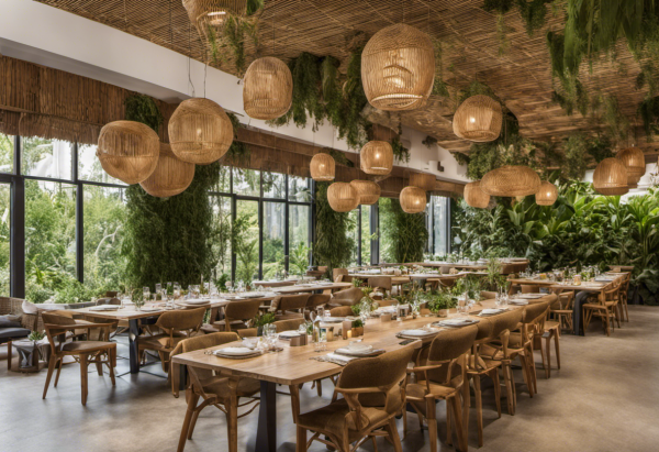 Biophilic Dining Area