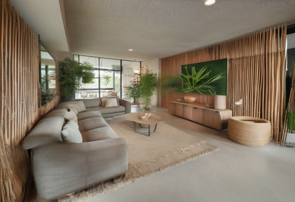 Biophilic Living Room