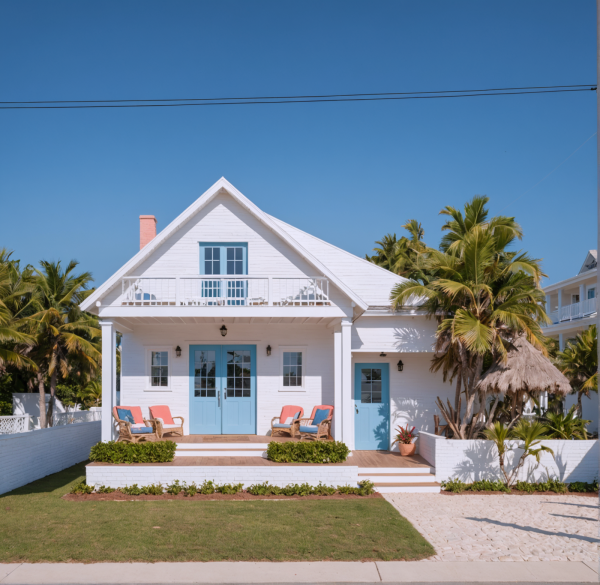New Coastal House Exterior
