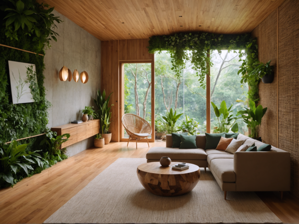 New Biophilic Living Room