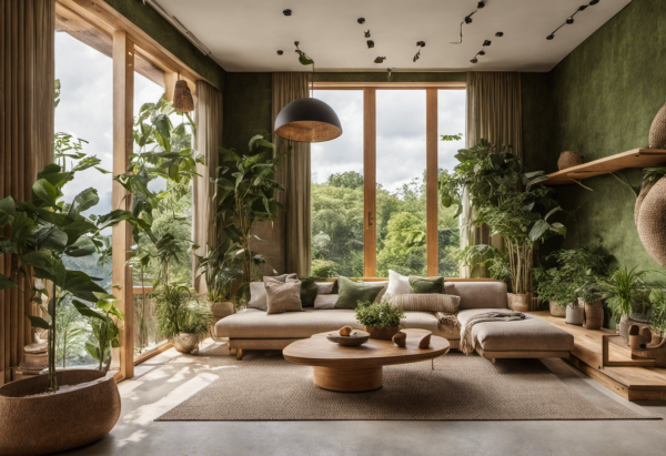 Biophilic Living Room