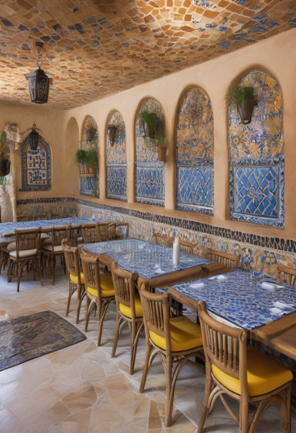 Mediterranean Dining Area