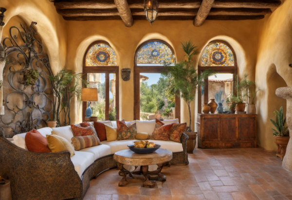 Mediterranean Living Room