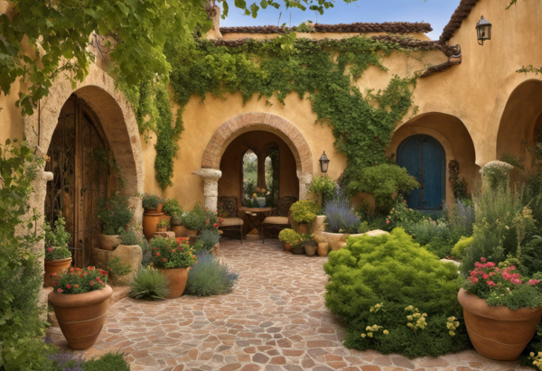 Mediterranean Outdoor Garden