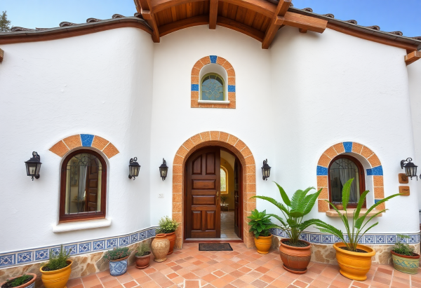 Mediterranean House Exterior