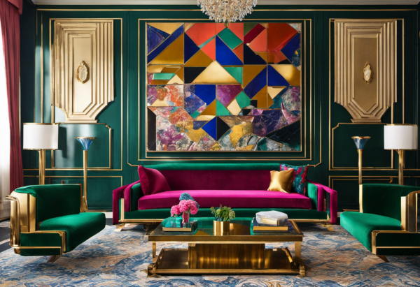 Art Deco Living Room