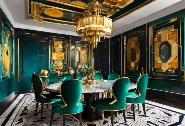 Art Deco Dining Room