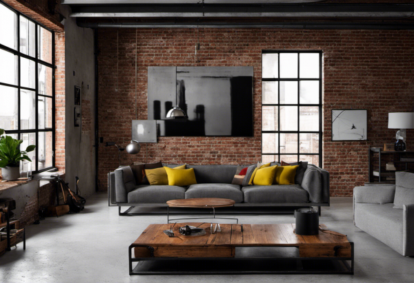 Industrial Living Room