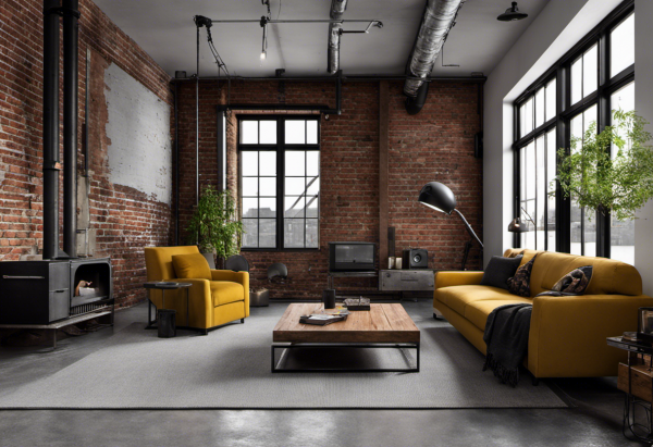 Industrial Living Room