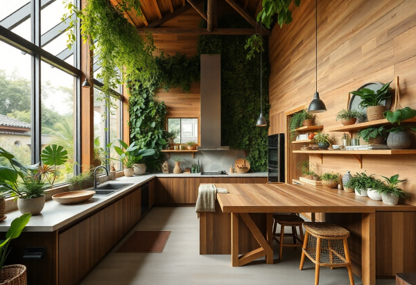 Biophilic Kitchen