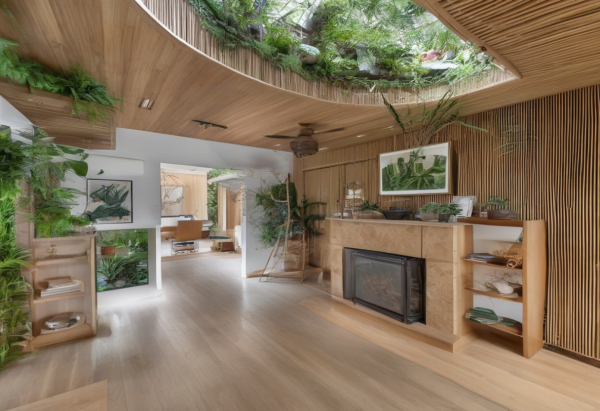 Biophilic Living Room