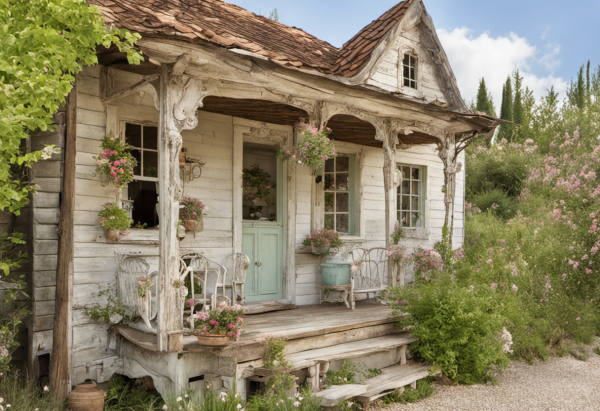 Shabby Chic House Exterior