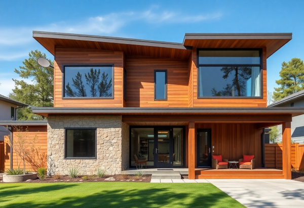 Mid-Century Modern House Exterior
