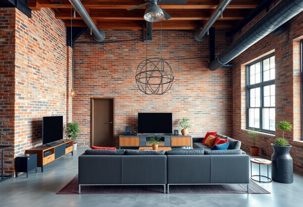 Industrial Living Room