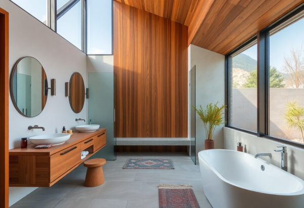 Mid-Century Modern Bathroom