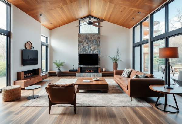 Mid-Century Modern Living Room